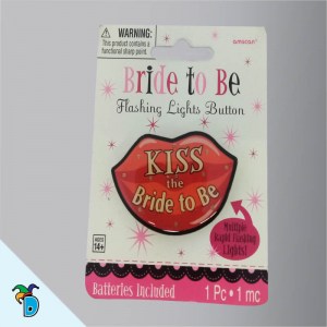 Botón Bride Kiss